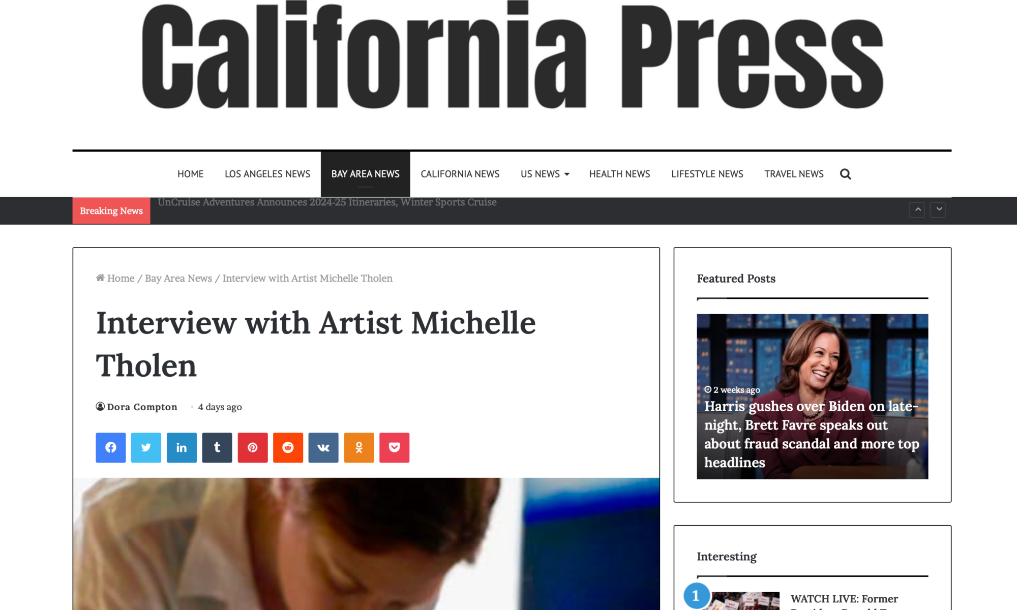 San Francisco Time — Interview with Artist Michelle Tholen